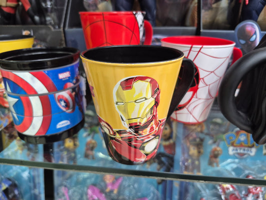 Taza plástico Iron Man